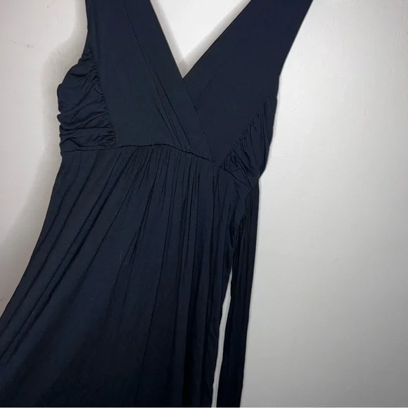 Victoria’s Secret Bra Top Black V-neck Dress with Built In Bra Size Large - Picture 8 of 11